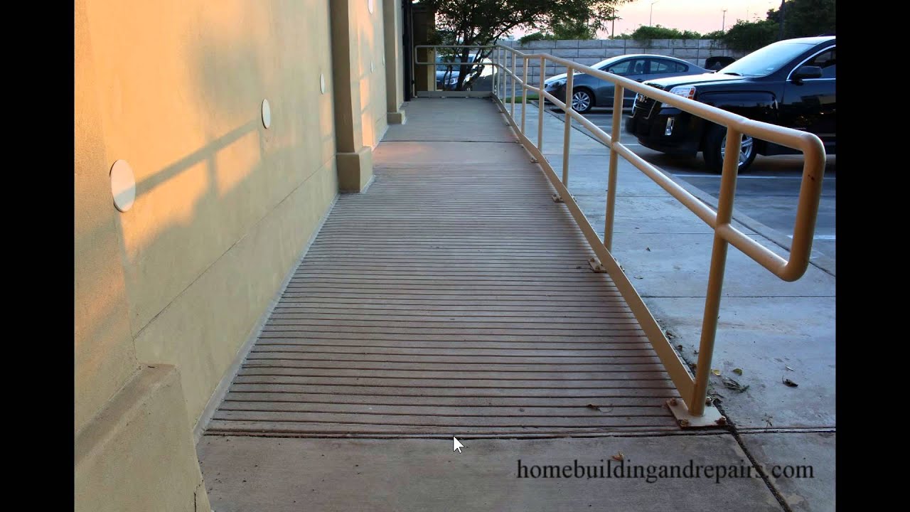 Wood Expansion Joints in Concrete Ramps Can Create Problems - A.D.A ...