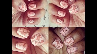 Gingerbread Man Nails #itsmychristmasnails