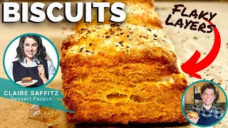 Claire Saffitz's Miso Buttermilk Biscuits | Dessert Person Recipe Test