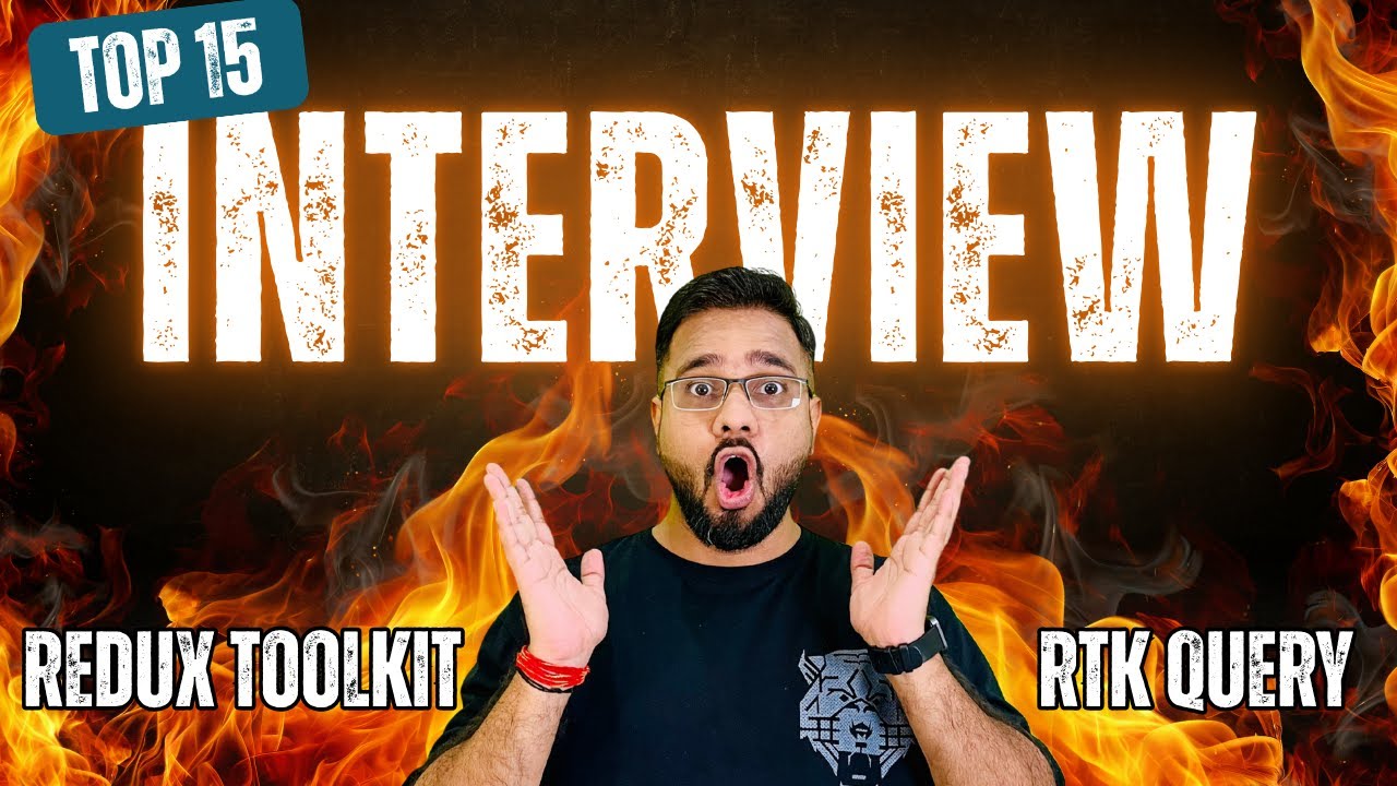 Redux Toolkit + RTK Query - Top 15 Interview Questions & Answers