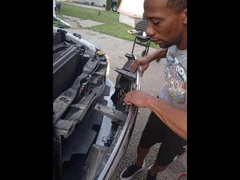 Dodge ram 2016 head light removal. - YouTube
