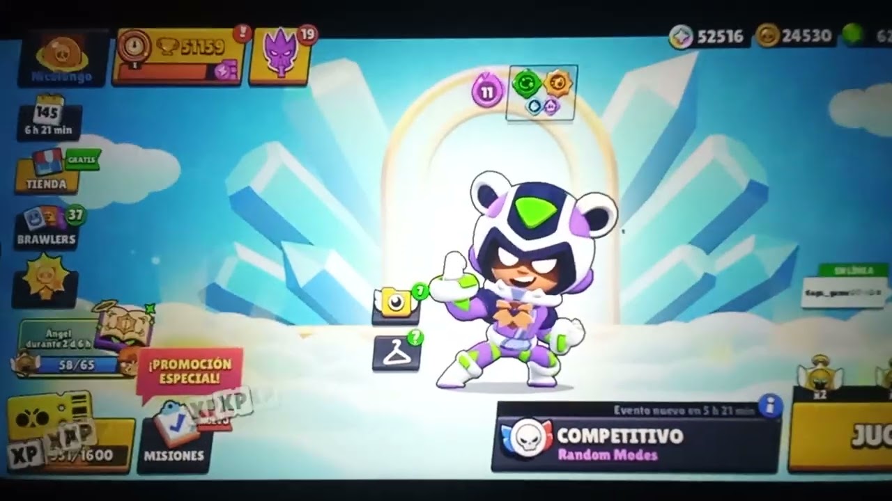 Reclamamos los Starr drops angelicales de la 3er competición del evento de ángeles en Brawl Stars