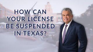 How Texas DPS Can Take Your License Away Without Warning