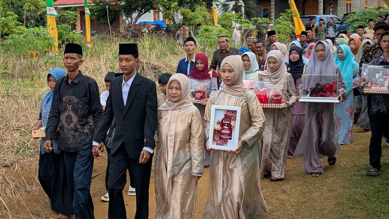 pengantin datang Pernikahan VIKA & KASAN