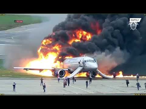 Russia: Investigative Committee releases video of last year's deadly Superjet crash in Sheremetyevo