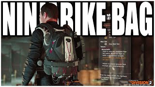 THE DIVISION 2 - HOW TO GET THE NINJABIKE MESSENGER BAG - SEASON 11 & AFTER | TIPS & TRICKS