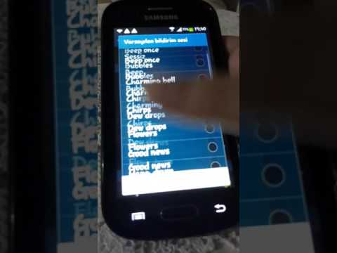 Samsung Galaxy Trend+ Bildirim Sesleri