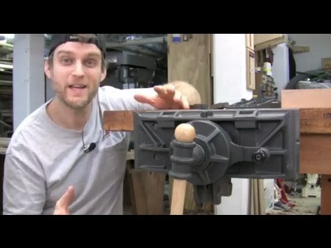 Pattern Maker's Woodworking Vise - YouTube