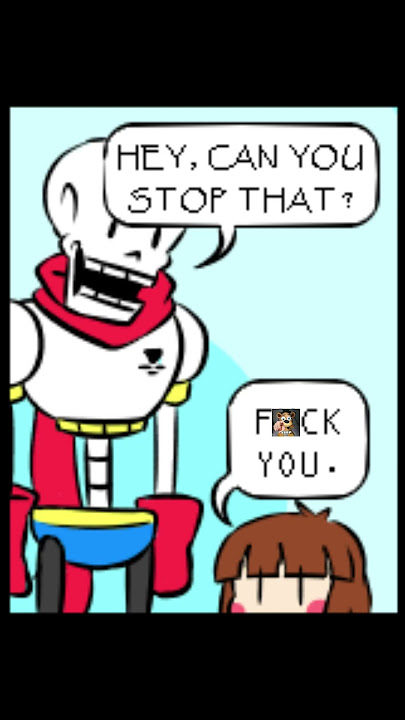 Undertale Sans Gone Too Far Comic Dub