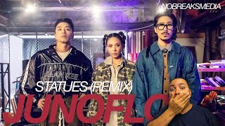 JUNOFLO & DOK2 & DOUBLE K & BIZZY & TIGER JK | Statues Remix | REACTION