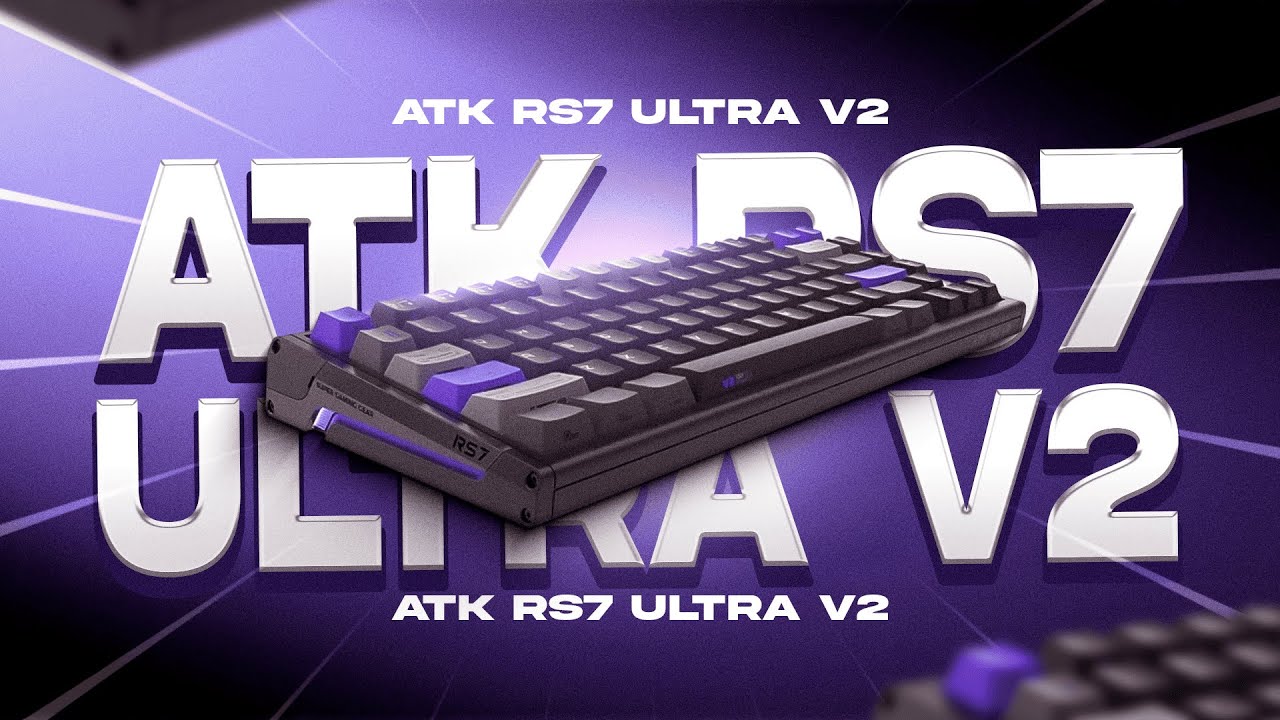 THIS IS THE BEST ATK KEYBOARD!! - UNBOXING AND REVIEW ATK RS7 V2