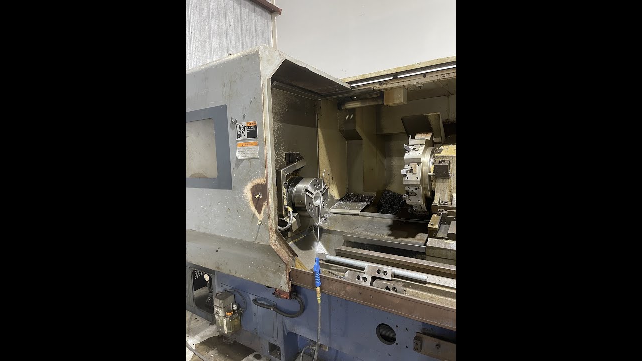 Mori Seiki TL40B/3000 CNC Flat Bed CNC Lathe Video 2