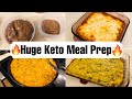 EPIC Keto Meal Prep/ Batch Cooking| 1/30/20