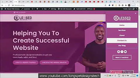 Custom WordPress Hamburger Nav Menu With Elementor Offline Tutorial