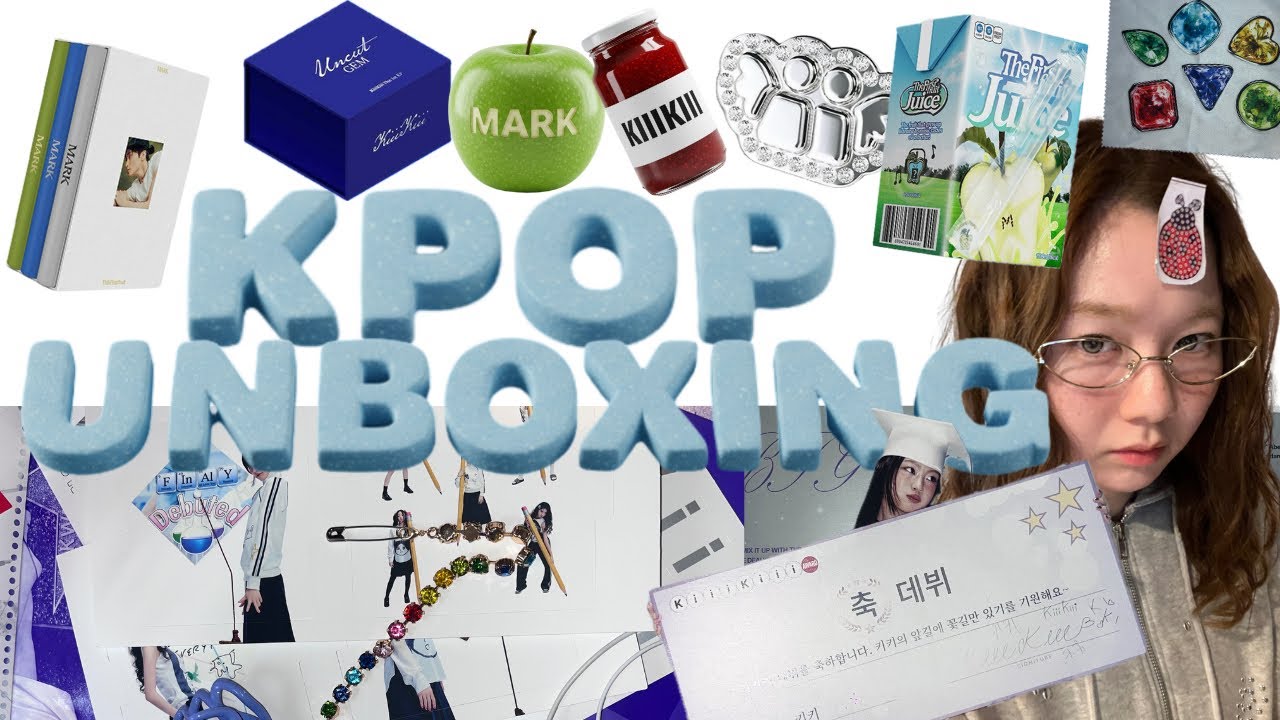 絶対に欲しくなる「KPOP CD大開封」KiiiKiii＋MARK