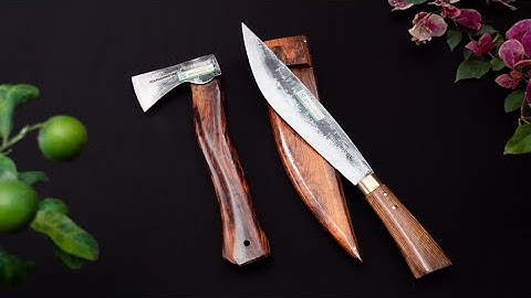 DAO PHÚC SEN, CẶP DAO RÌU HÀNG CHUẨN CỦA HTX DAO  PHÚC SEN