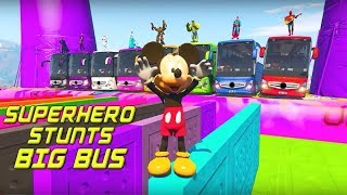 Corrida de heróis Marvel com ônibus jogo infantil para crianças screenshot 4