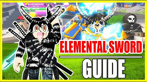 ELEMENTAL SWORD TUTORIAL | Elemental Dungeons | Old Man Location