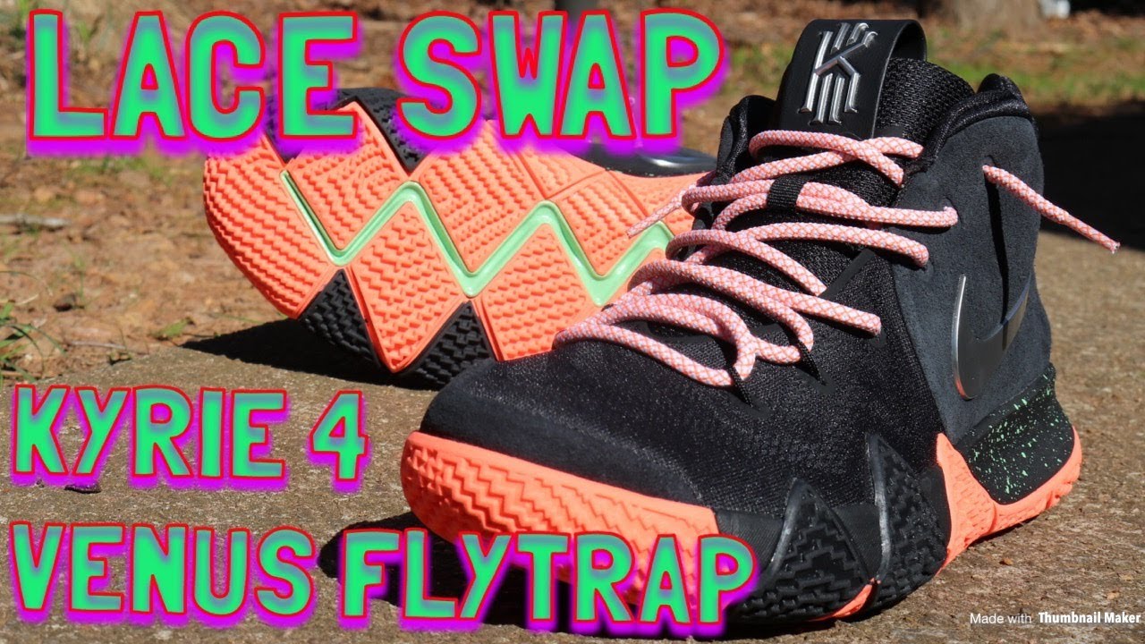 how to lace kyrie flytrap