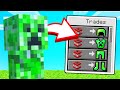 I TRADED A CREEPER And Got His ARMOR! (Minecraft)