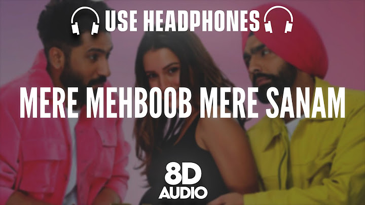 Mere Mehboob Mere Sanam : 8D AUDIO🎧| Bad Newz | Vicky, Triptii, Ammy | (Lyrics)