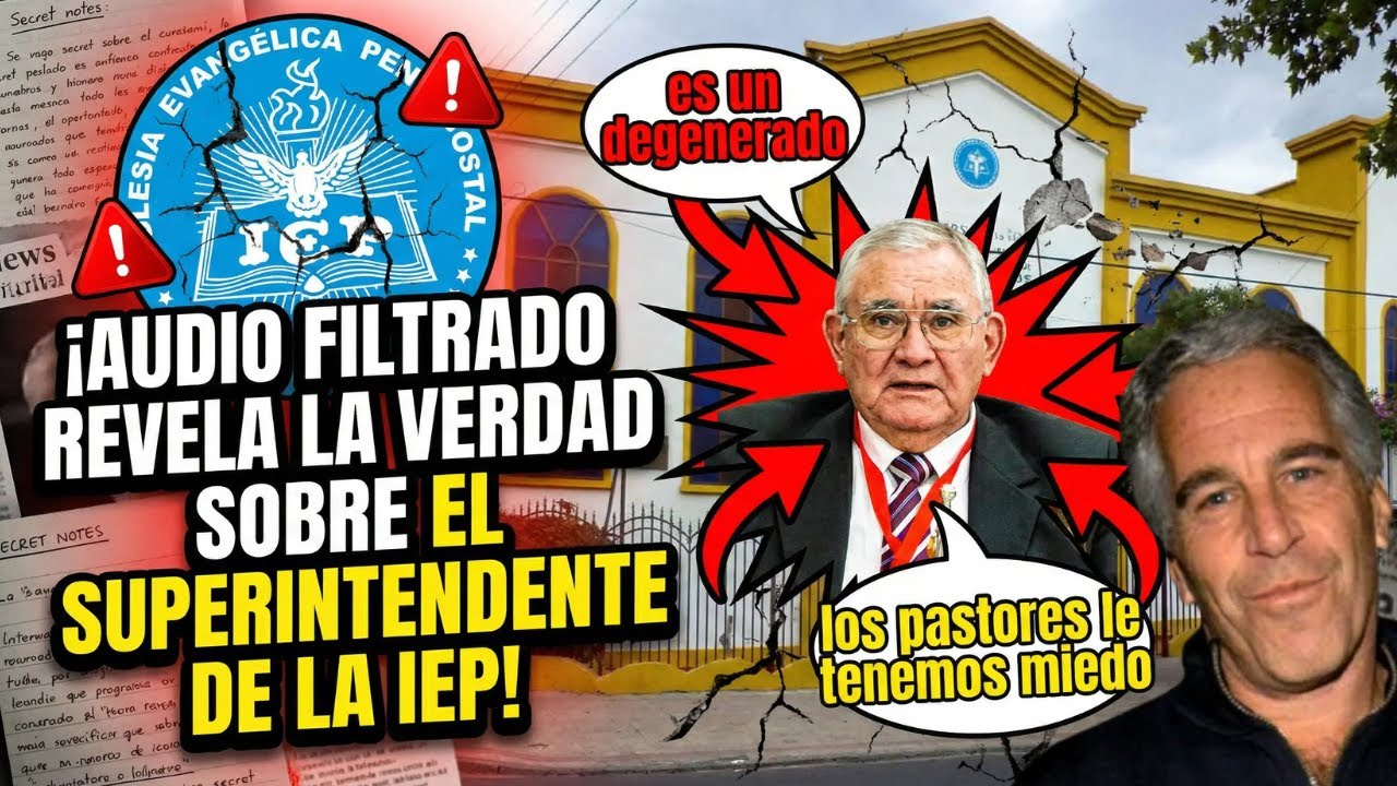 AUDIO FILTRADO DE PASTORES DE LA IEP IGLESIA EVANGÉLICA PENTECOSTAL DESENMASCARA A ALDO CÓRDOVA