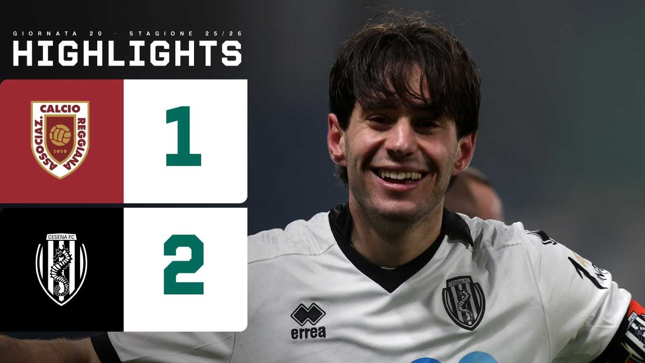 Reggiana-Cesena 1-2 | SHPENDI ne segna due a Reggio Emilia | HIGHLIGHTS Serie BKT