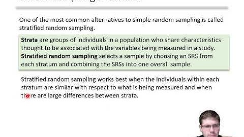 4.1 Sampling and Surveys part 3