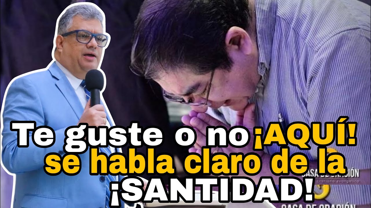 ☝😱- Te guste o no ‼️AQUÍ‼️ se habla claro de la ¡SANTIDAD!👈🙌🕊📖 Rev. Eduardo Masías #Diosdemilagros 