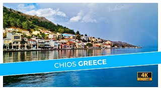 Chios, Greece 🇬🇷 4K Walking Tour