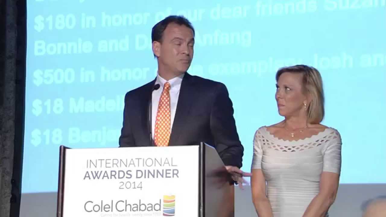 David Maya - Colel Chabad Dinner 2014 / 5775