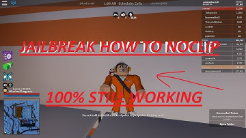 How To Noclip In Jailbreak 100% Working [PATCHED]