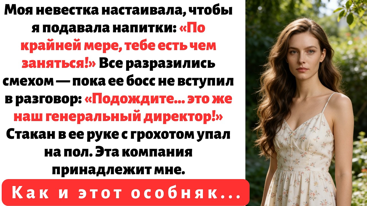 Моя сестра ругала меня на вечеринке, называя «плохим официантом, пока ее босс не узнал во мне своего