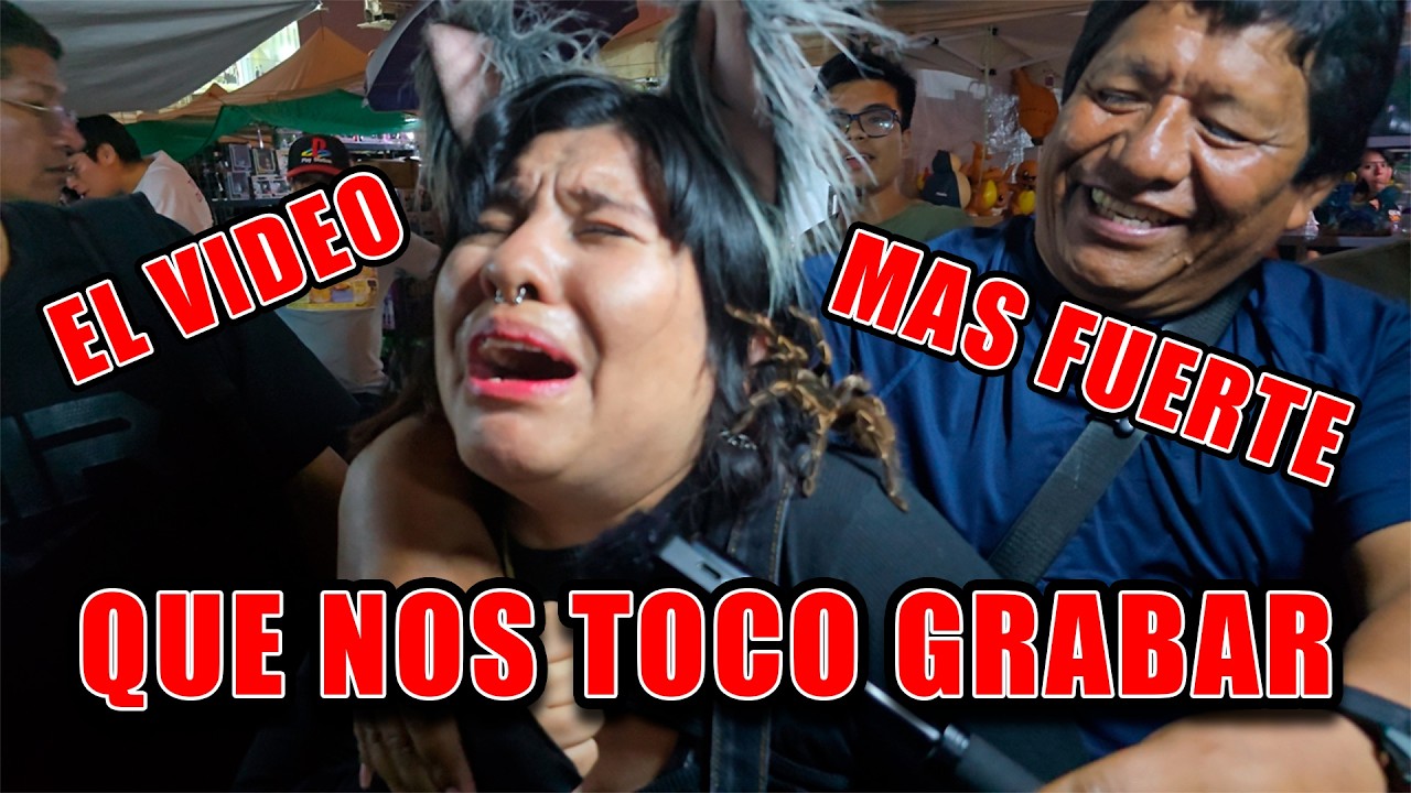 TARANTULA CAE EN EL HOMBRO DE KIMIKO EL VIDEO MAS FUERTE QUE NOS TOCO GRABAR