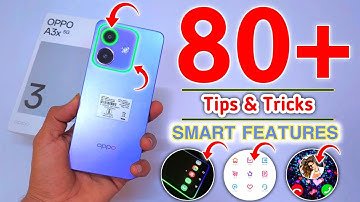 Oppo A3x 5g Tips And Tricks | Oppo A3x Hidden Features | Oppo A3x Tips And Tricks | 80+