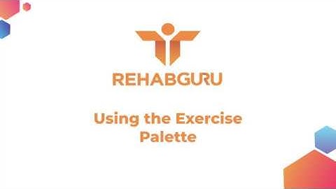 How to use the Exercise Collection on Rehab Guru