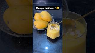 Galti se Mango Srikhand ban gya🥭 #ytshorts #mango #srikhand #recipe #easyrecipe #shortvideo #shorts