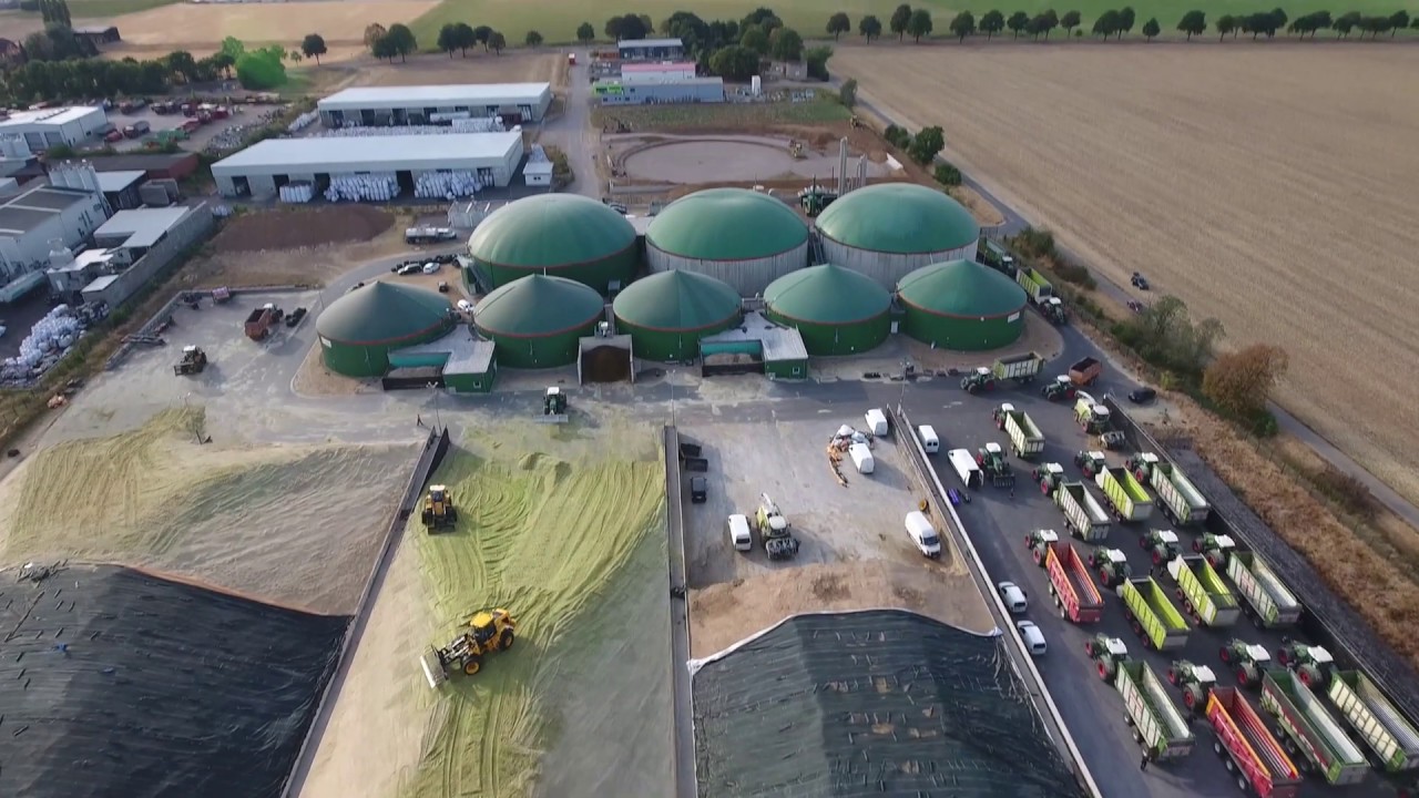 XXL biogas bga | Corn Silage pile