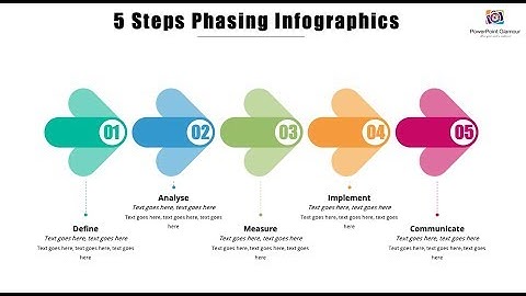 5 steps Arrows ***FREE DOWNLOAD*** Powerpoint presentation slide template