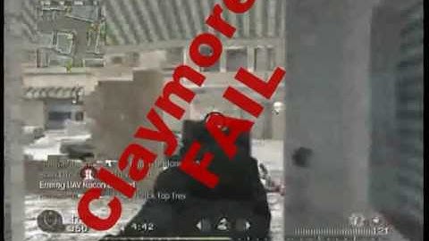 CoD4 Claymore FAIL