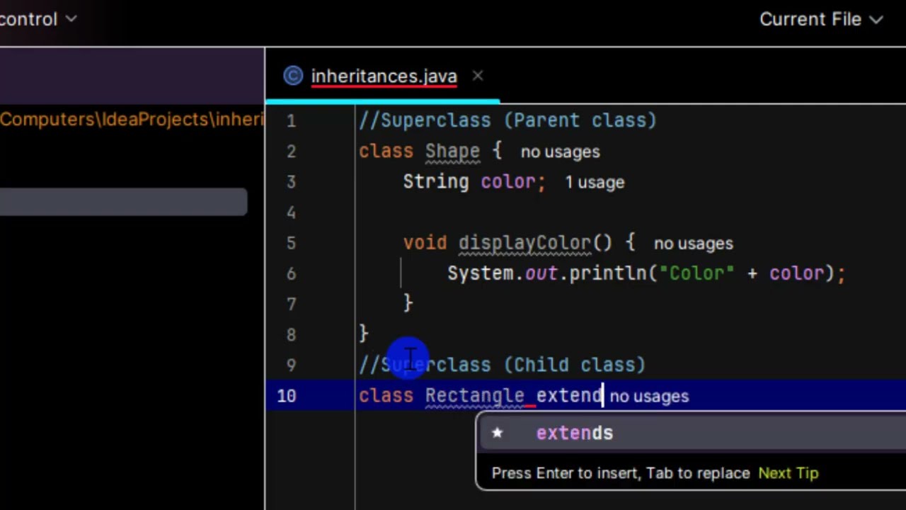 Inheritance in Java for Beginners | Master OOP Concepts Simply.