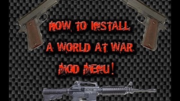 How To Install Call Of Duty:World At War Mod Menu For PS3 - NO JAILBREAK!