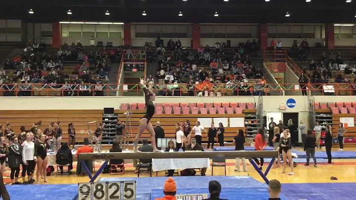 Courtney Mitchell (Lindenwood) 2019 Beam