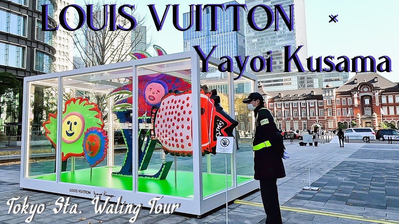 Tokyo Walk-LOUIS VUITTON × Yayoi Kusama collaboration 2022 Tokyo