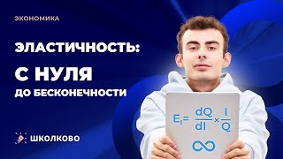 Эластичность: с нуля до бесконечности