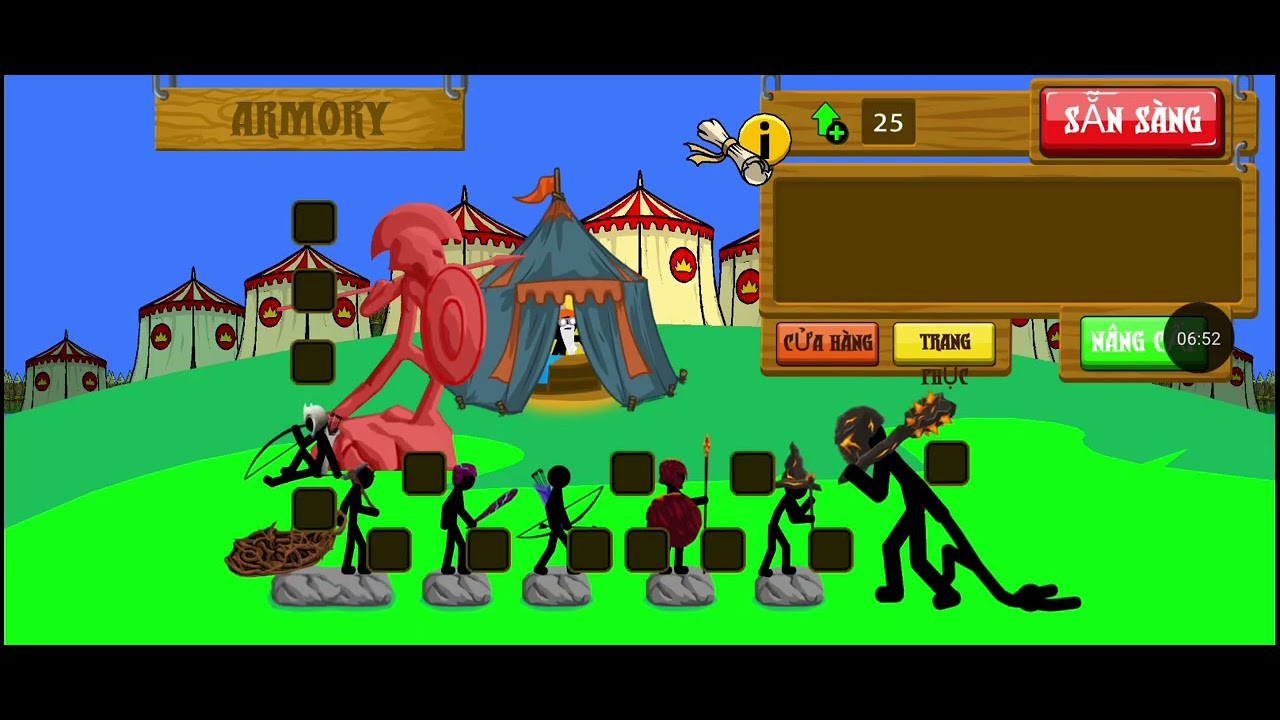 Mình chơi giải đấu chế độ trong stick war legacy 