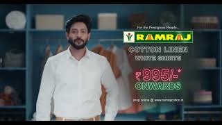 Linen Cotton White Shirts | Ramraj Cotton 15 SEC