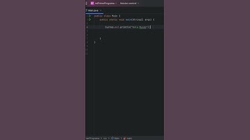 Tu primer programa en Java  Imprime texto en consola usando el método main #tutorialjava #java