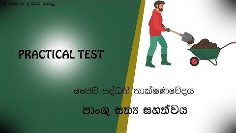 පාංශු සත්‍ය ඝනත්වය ( ජෛව පද්ධති තාක්ෂණවේදය) Bst Practical exam #bst #practical
