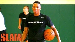 Jahii Carson 2014 NBA Draft Workout - Crazy Athlete - 2014 NBA Draft